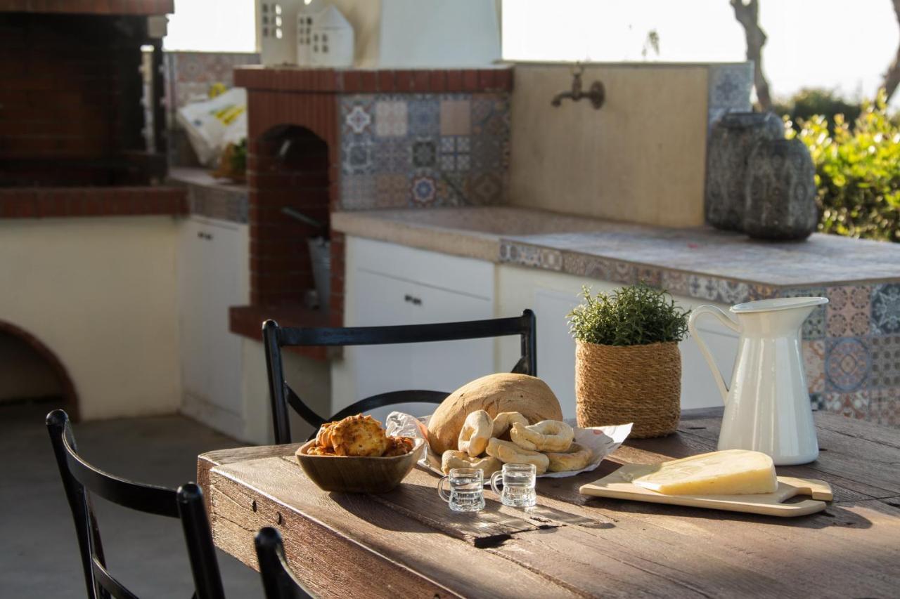 Lux Villa Mia With Heated Pool, 2Km To Beach & Childrens Area! Mikro Metochi Eksteriør billede
